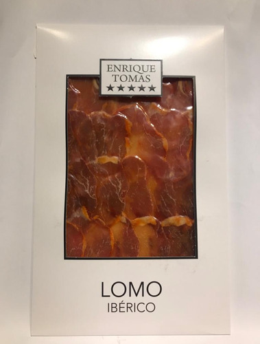 Lomo Ibérico -sobre De 80 Grs. enrique Tomás 