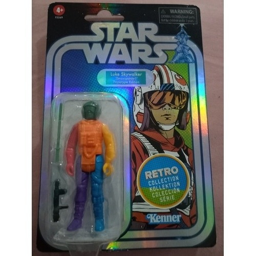 Figura Luke Skywalker Retro Collection Star Wars Prototype