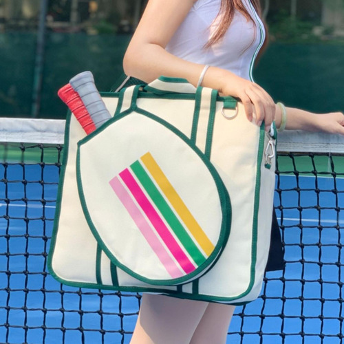 Pickleball Bag Zipper Closure Gym Bag Professional Style A