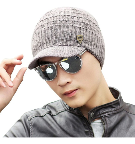 Gorro De Punto Con Visera Para Hombre, Gorro Para El Sol, Cá