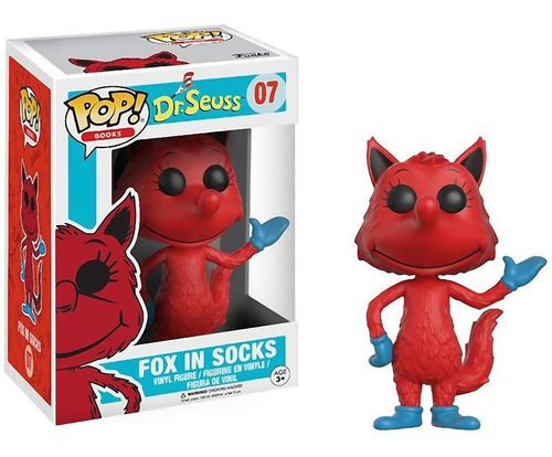 Muñeco Funko Pop Fox In Socks Seuss Juguete Coleccion Rdf1