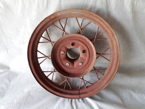Roda Raiada Ford 1930 1931 Para Reforma Ou Decoração Aro 19 (Usado)