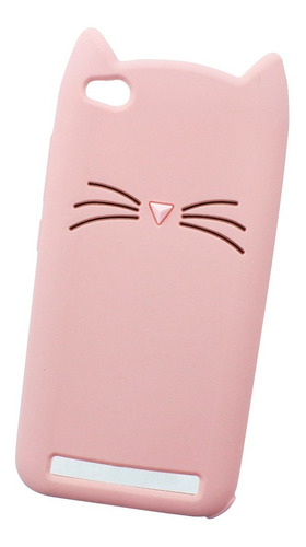 Funda Botarga Gato Bigotes Colores Para Xiaomi Redmi 5a