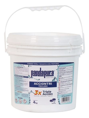 Tricloro Tableta De 3 Triple Accion 4 Kg Pp-acciontri-4k
