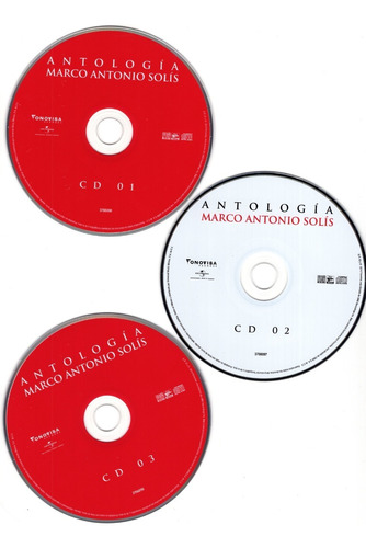 Marco Antonio Solis Antologia 4 Discos Cd + 1 Dvd Nuevo