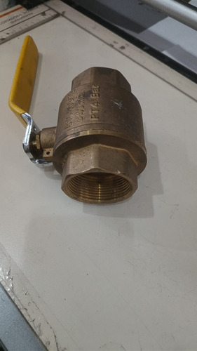 Valvula Esferica Llave Paso Total Alarsa Gas 1 1/4
