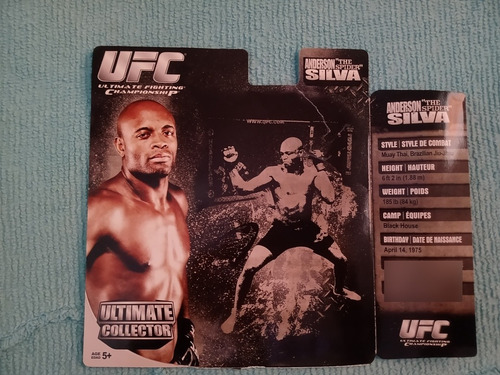 3 Bonecos Ufc Vitor Belfor, Wanderley Silva E Anderson Silv