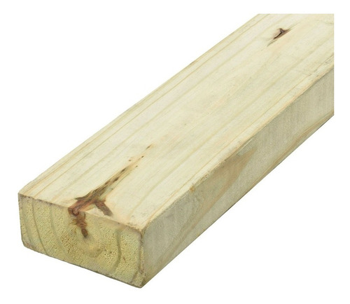 Barrote De Madera Impregnada Tratada Estufado 1.5x3x8  (pz)