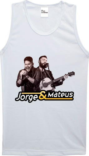Imagem 8 de 8 de Camiseta, Baby Look, Regata Ou Almofada Jorge E Mateus