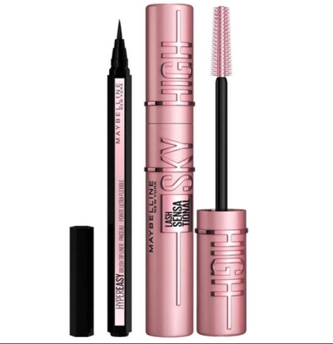 Pack Maybelline: Máscara Sky High + Hyper Easy Eyeliner