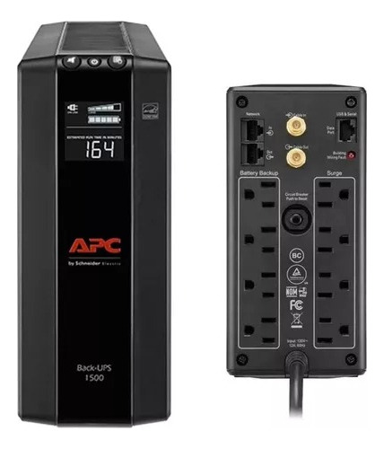 Ups Apc Pro Bx1500m-lm60 10 Tomas 1500va 