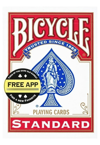 Cartas Bicycle Standard Dorso Rojo 100% Original