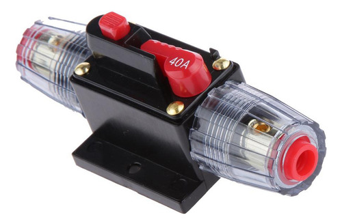 2x 40amp + 60amp Em Disjuntor De Áudio Estéreo Porta- De