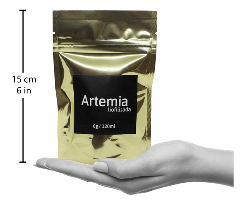 Imagen 2 de 6 de 2 Artemia Liofilizada 6g Y 2 Tubifex Premium 13g Liofilizado