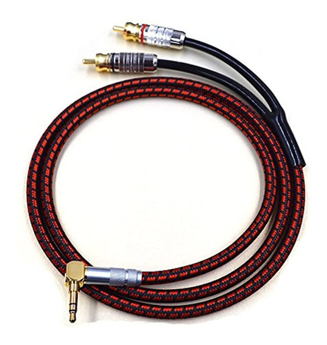 Primeda Audiophile Cable De Audio Estereo De 3,5 Mm Macho A