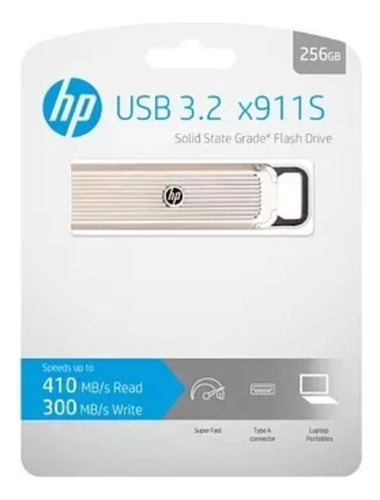 Pendrive Hp Ssd ( Grado Estado Solido) 256gb 410mb/s Lectura