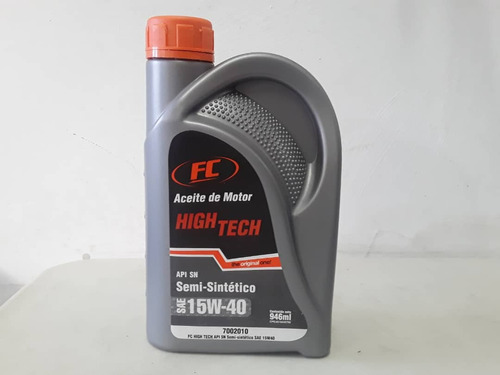Aceite Fc Sae 15w40 Semi Sintetico Api Sn Sellado - Combo