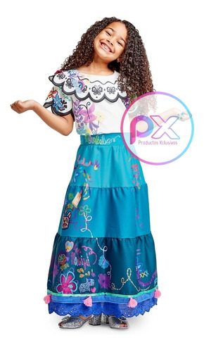 Encanto Disfraz Mirabel Vestido Talla4 Disney Store -muñeca