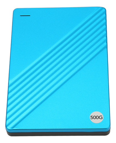 Disco Duro Móvil Azul De 500 Gb, Ultradelgado, 2.5
