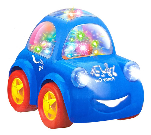 Carro Funny Luces Sonido Movimiento Juguete + Baterias