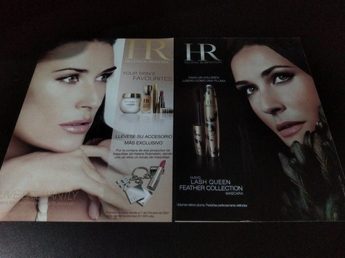 (pf842) 2 Publicidades Helena Rubinstein * Demi Moore