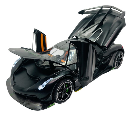 Koenigsegg Jesko Escala 1:24 Con Luz Y Sonido Incluye Pilas