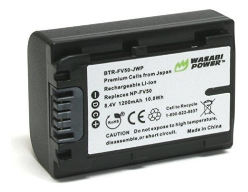 Wasabi Power Battery For Sony Np Fv30 Np Fv40 Np Fv50