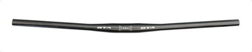 Guidão Mtb Flat Alumínio 31.8x700mm 9º Preto