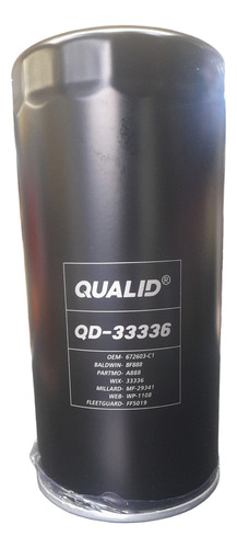 Filtro De Combustible Chevrolet Kodiak Qd-33336 Qualid