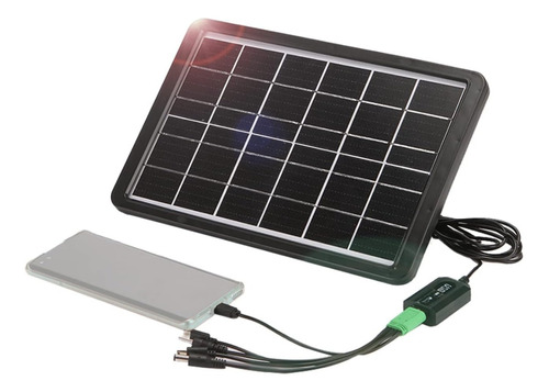 Panel Solar 8w Portátil Usb Cargador Ip65 Moreka Celular