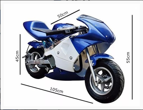 Super Mini Moto Gp Ninja 49cc - Modelo De Exposição - Dsr