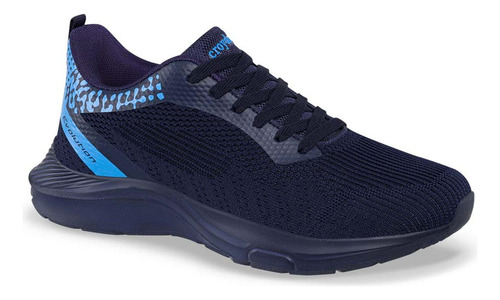 Imagen 1 de 8 de Tenis Bincor Azul Oscuro Para Hombre Croydon