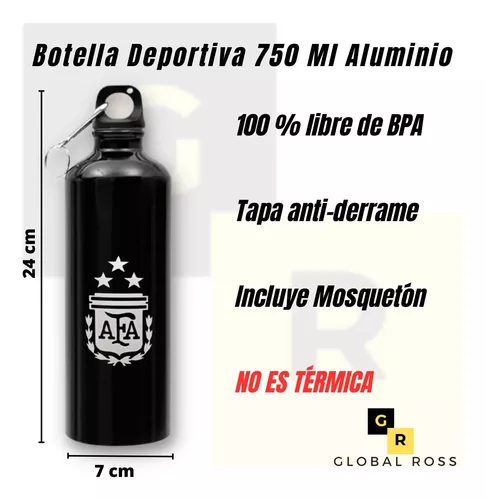 Botella Agua Aluminio 750 ml – Regalos con Logo