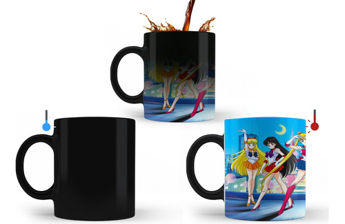 Taza De Cafe Ceramica Magica - Sailor Moon - Varios Modelos 