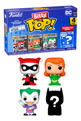 Funko Pop Bitty Dc Joker, Harley Quinn Poison Ivy