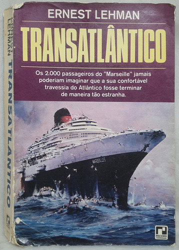 Livro Transatlântico - Ernest Lehman - Editora Record (Usado)