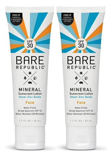 Bare Republic Locin De Proteccin Solar Facial Mineral. Hidra