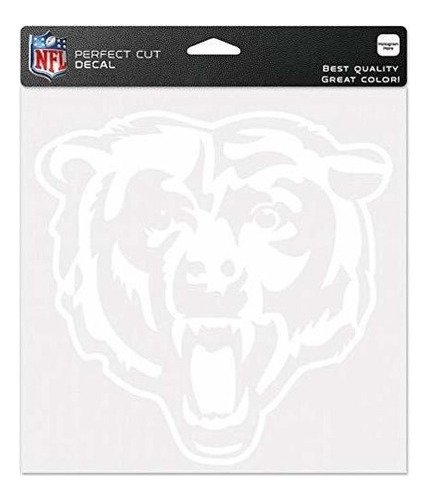 Calcomanias Troqueladas Wincraft Nfl 8x8 Blanco