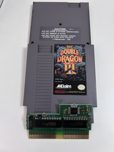 Double Dragon 3 Nes Nintendo Jogo 100% Original (Usado)