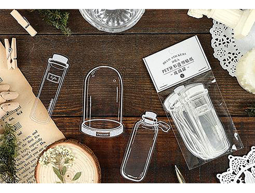 Marcadores De Flores Secas Transparentes J Diy Dried Fl 4006