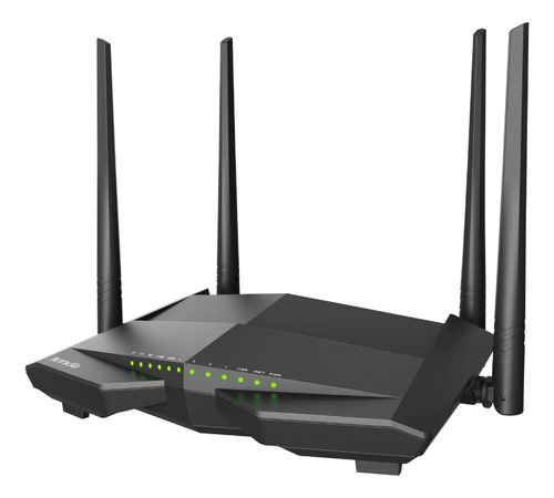 Módem Router Vdsl/adsl Ac1200 Dual B Wifi Gigabit Tenda V12