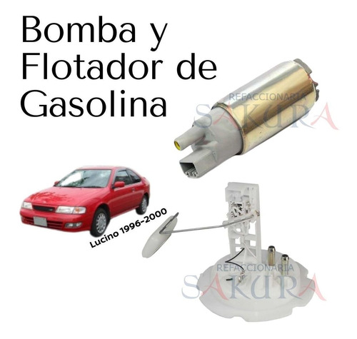 Flotador Y Bomba Tanque Gasolina Lucino 1997 Original