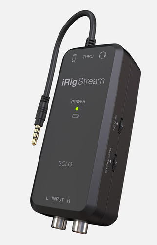 Ik Multimedia, Irig Stream Solo Interfaz Para Smartphone 3.5
