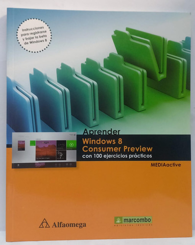 Libro Aprender Windows 8 Consumer Preview Con 100 Ejercicios