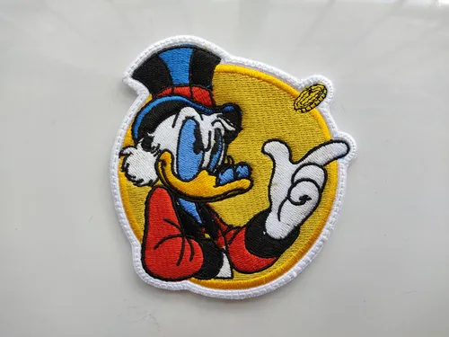 Parche Bordado Tio Rico Mc Pato Disney Pato Donald