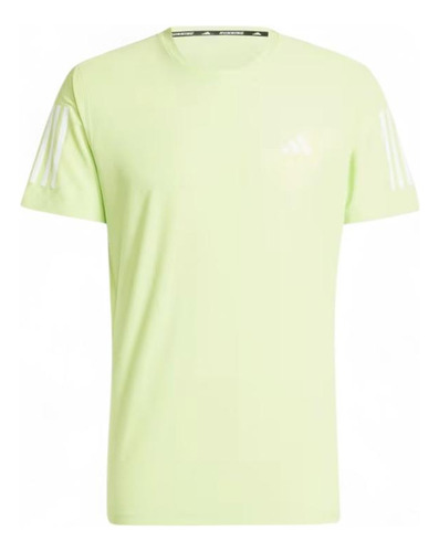 Polera Running Hombre adidas Own The Run Verde Claro