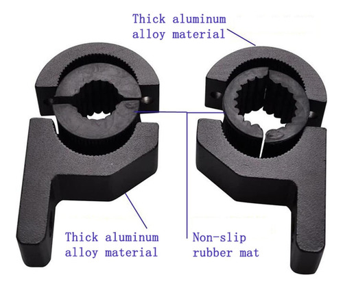 Soporte De Montaje Para Motocicleta, 2 Piezas De 0.75 Pulgad