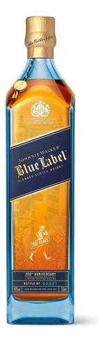 Whisky Johnnie Walker Etiqueta Azul Edition 750 Ml