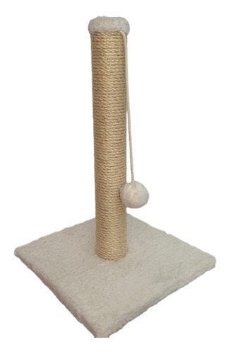 Poste Arranhador Para Gatos Brinquedo Ajustável 54cm