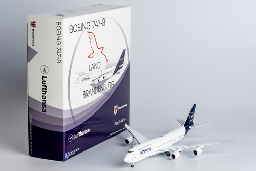 Avion Lufthansa Boeing 747 8 B-abya Brandenburg 1:400 Ng Blu (Usado)